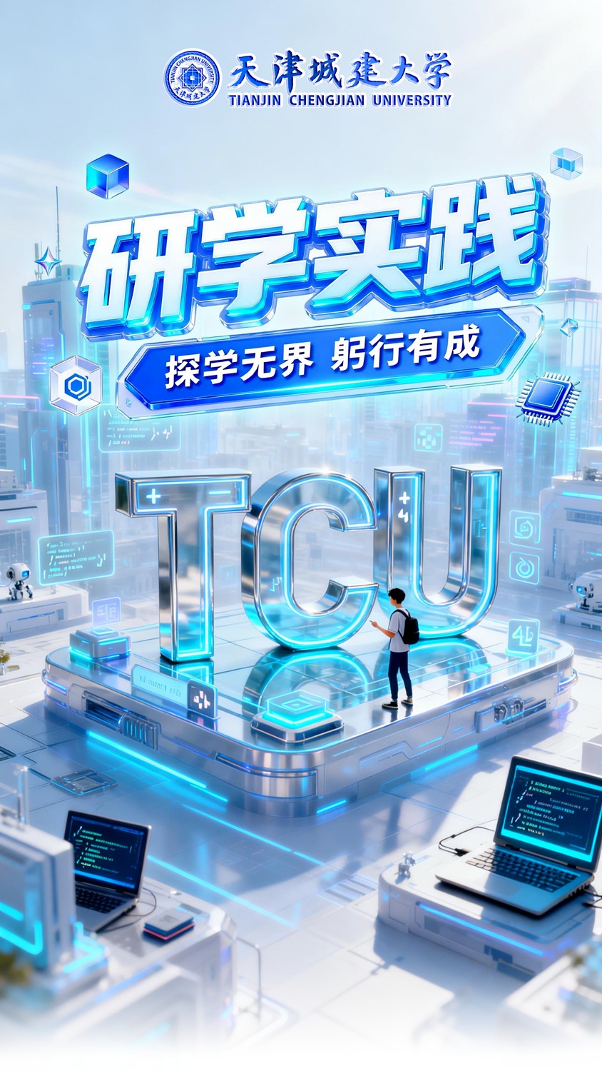 觀前沿科技，拓就業空間：天城大師生赴第22屆天津工博會開展研學實踐